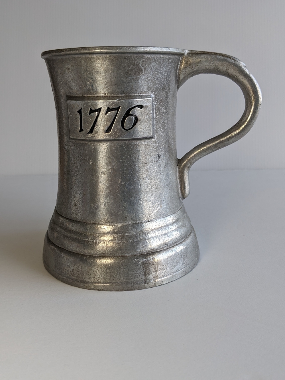 Wilton Pewter Bicentennial 1776 Beer Tankard Stein Vintage Columbia PA USA